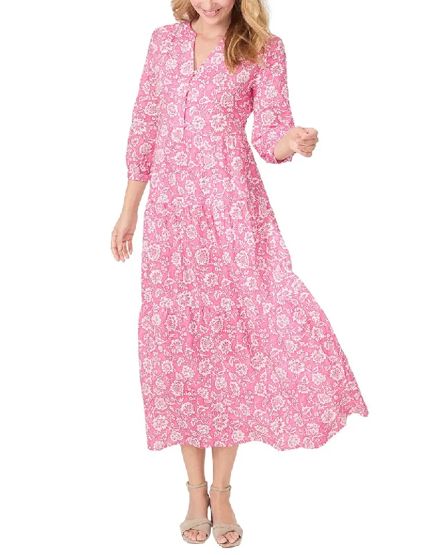 Limited Styles J.McLaughlin Cunningham Linen-Blend Dress