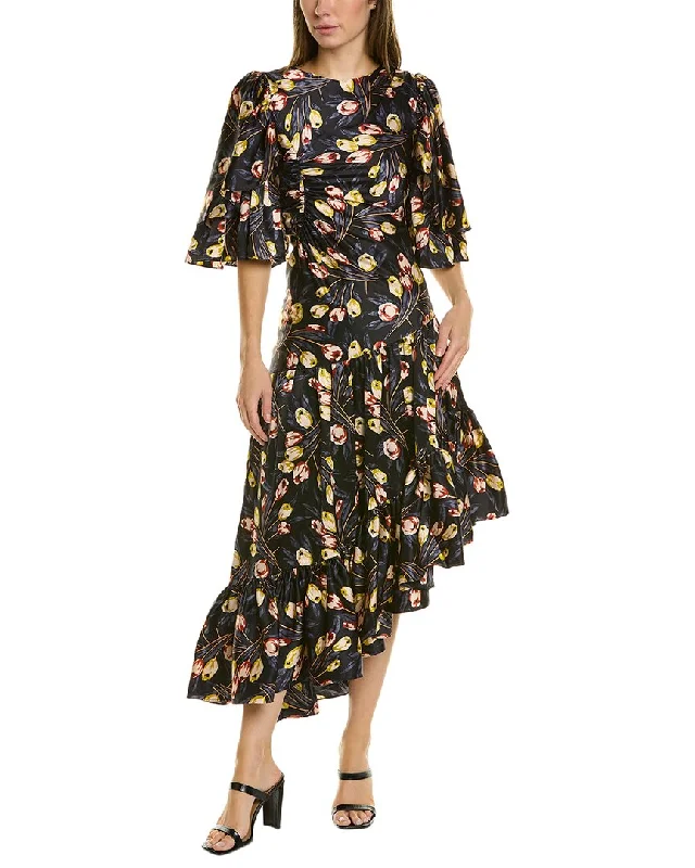 Stylish Basics Cinq à Sept Kossa Silk Dress